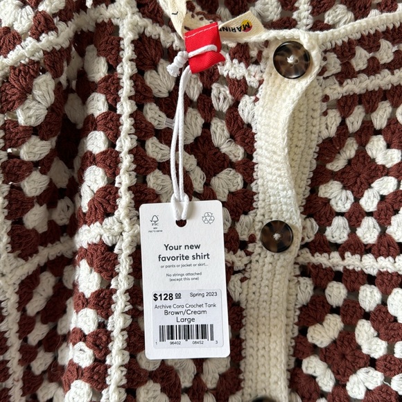 NWT MARINE LAYER LARGR CROTCHED - Picture 3 of 4